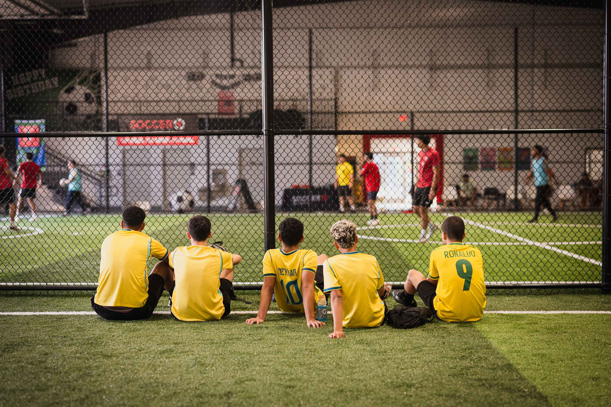 indoor soccer rental field